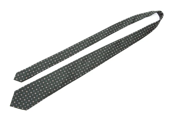 Aquascutum Silk Dot Embroidery Tie K-173776_002