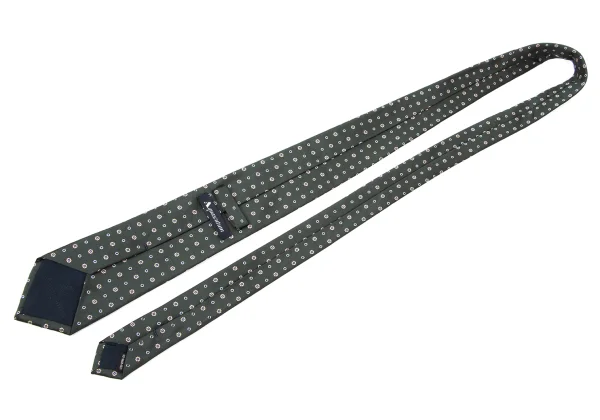 Aquascutum Silk Dot Embroidery Tie K-173776_004