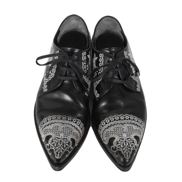 JUNYA WATANABE COMME des GARCONS Lace Embroidery Shoes K-173779_002