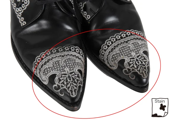 JUNYA WATANABE COMME des GARCONS Lace Embroidery Shoes K-173779_004