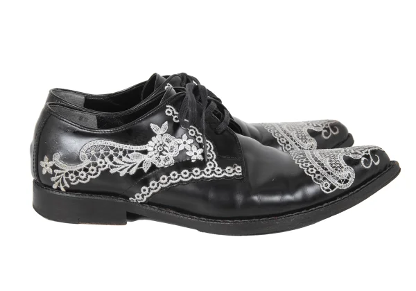 JUNYA WATANABE COMME des GARCONS Lace Embroidery Shoes K-173779_005