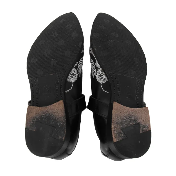 JUNYA WATANABE COMME des GARCONS Lace Embroidery Mary Janes Shoes K-173780_007