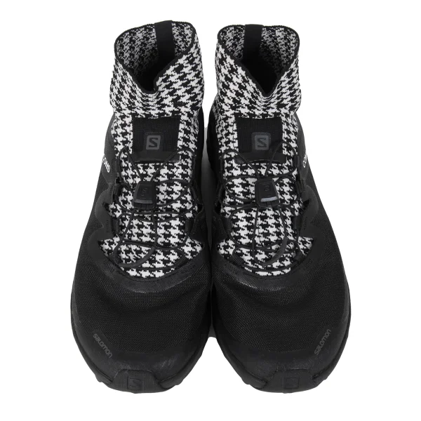 COMME des GARCONS×SALOMON CROSS Houndstooth Trail Running Shoes K-173781_002