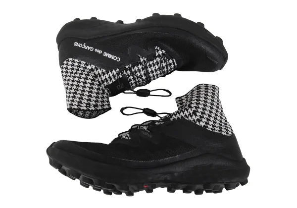 COMME des GARCONS×SALOMON CROSS Houndstooth Trail Running Shoes K-173781_003