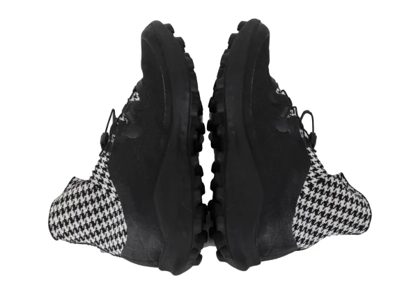 COMME des GARCONS×SALOMON CROSS Houndstooth Trail Running Shoes K-173781_008