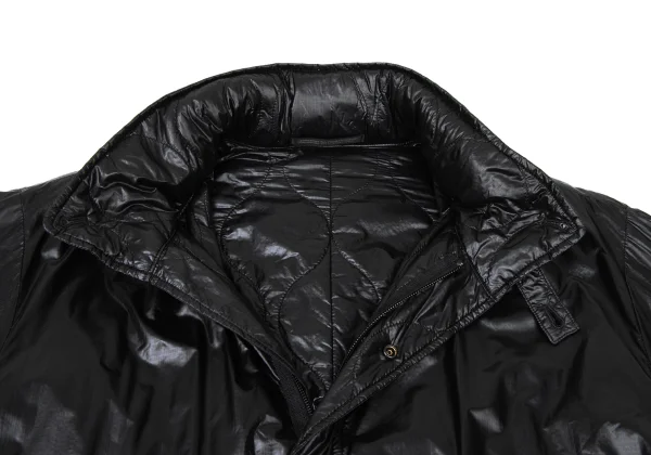 Yohji Yamamoto POUR HOMME Thinsulate Nylon Quilted Mods Coat K-173785_005