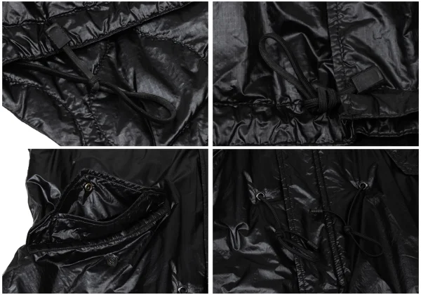 Yohji Yamamoto POUR HOMME Thinsulate Nylon Quilted Mods Coat K-173785_012