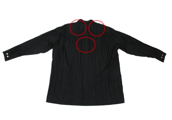 ISSEY MIYAKE MEN Poly Wrinkled Pleats Shirt K-173789_014