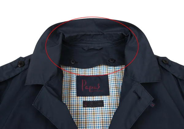 Papas Cotton Poly Check Lined Coat K-173793_006