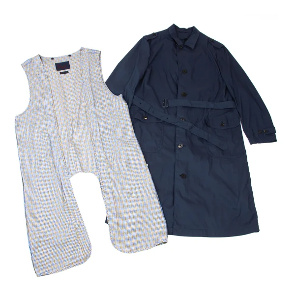 Papas Cotton Poly Check Lined Coat K-173793_013