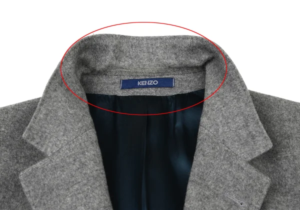 KENZO Wool Angora Tailored Jacket K-173796_004