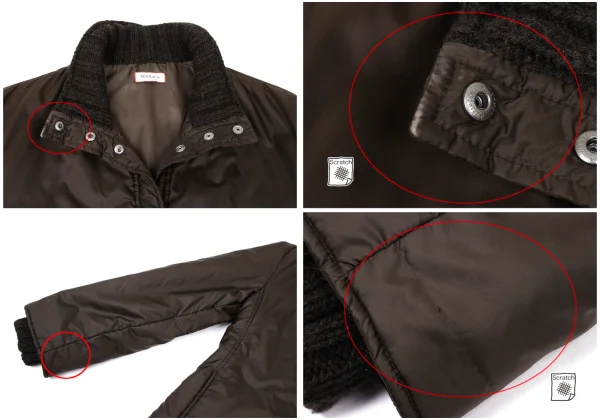 MAX&Co Rib Switching Padding Coat K-173798_005