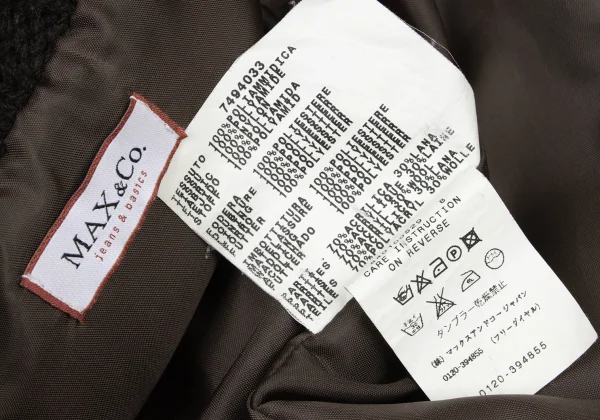 MAX&Co Rib Switching Padding Coat K-173798_019