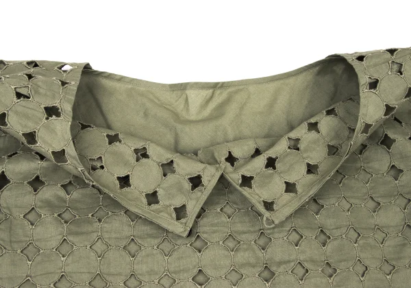 L'EQUIPE YOSHIE INABA Dot Openwork Layered Blouse K-173803_012