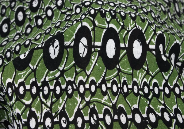 L'EQUIPE YOSHIE INABA Cotton Silk Graphic Sleeveless Dress K-173804_011