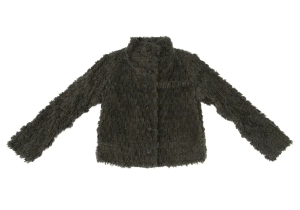 ISSEY MIYAKE HaaT Angora Fur Jacket K-173806_002
