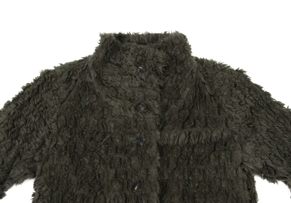 ISSEY MIYAKE HaaT Angora Fur Jacket K-173806_003