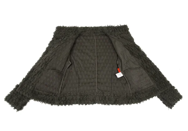 ISSEY MIYAKE HaaT Angora Fur Jacket K-173806_009
