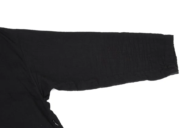 ISSEY MIYAKE HaaT Cotton Rayon Taping V Neck Top K-173811_006