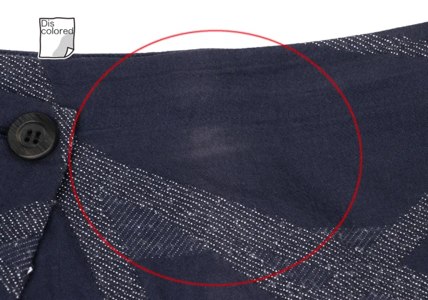 ISSEY MIYAKE HaaT Cotton Poly Wrap Skirt K-173813_004