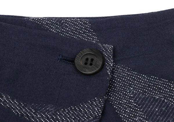 ISSEY MIYAKE HaaT Cotton Poly Wrap Skirt K-173813_005