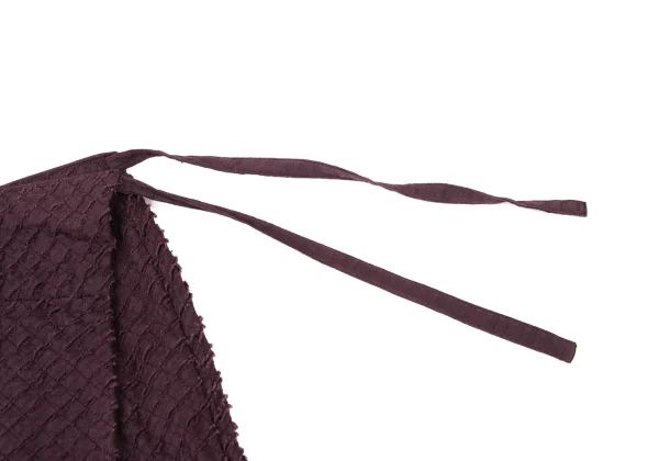 ISSEY MIYAKE HaaT Cotton Cutting Quilted Wrap Skirt K-173814_005