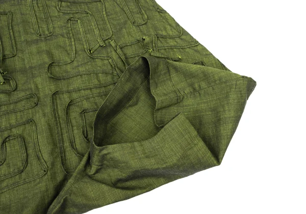 ISSEY MIYAKE HaaT Cotton Taping Dropped Crotch Pants K-173818_007