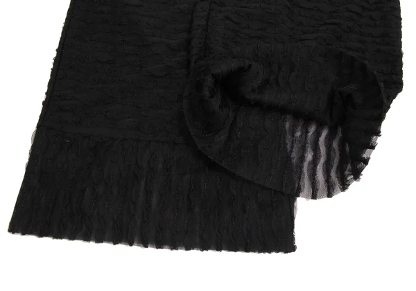 ISSEY MIYAKE HaaT Mesh Taping See-through Wide Pants K-173819_008