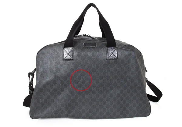 GUCCI GG Supreme PVC Coated Boston Bag K-173820_002