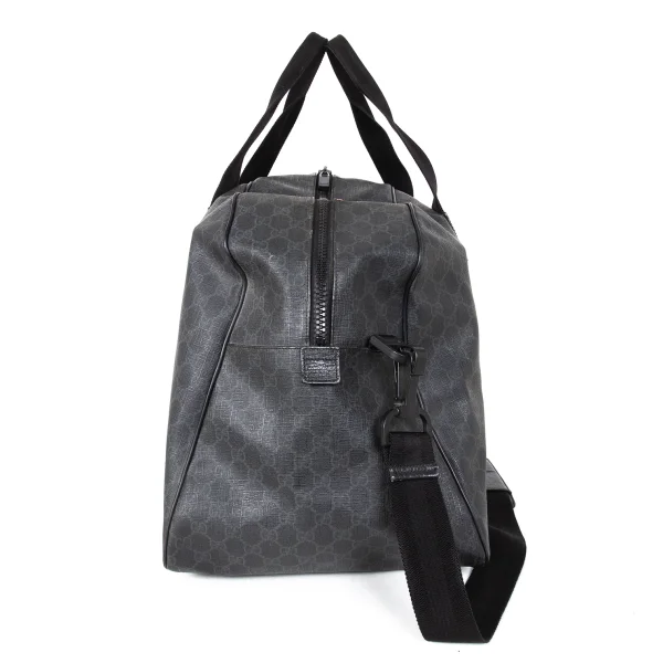 GUCCI GG Supreme PVC Coated Boston Bag K-173820_006