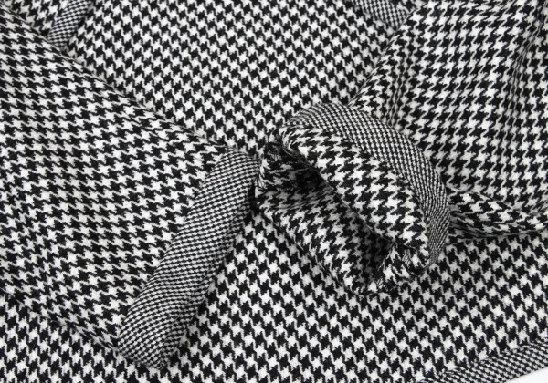 Yohji Yamamoto FEMME Wool Houndstooth Bolero Jacket K-173821_007