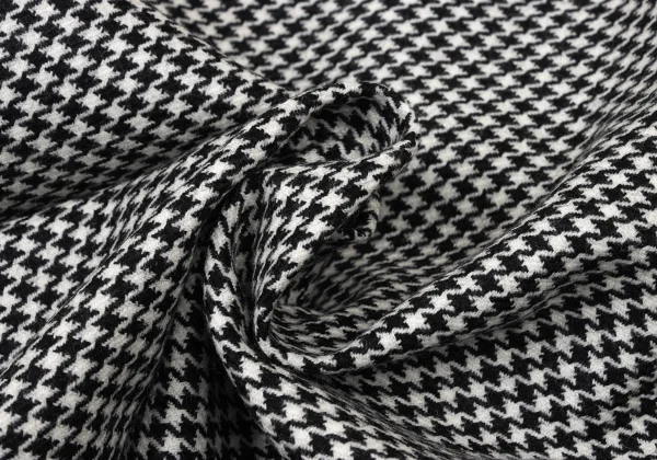 Yohji Yamamoto FEMME Wool Houndstooth Bolero Jacket K-173821_012