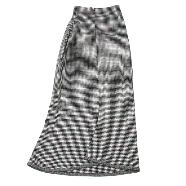 Yohji Yamamoto FEMME Wool Houndstooth Jacket & Skirt K-173823_012