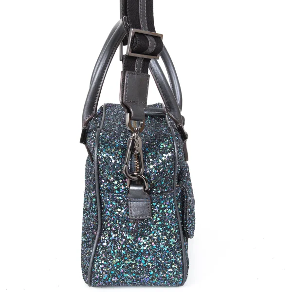 ANYA HINDMARCH Glitter Two Way Handbag K-173828_008