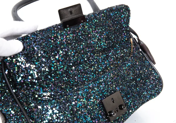 ANYA HINDMARCH Glitter Two Way Handbag K-173828_012