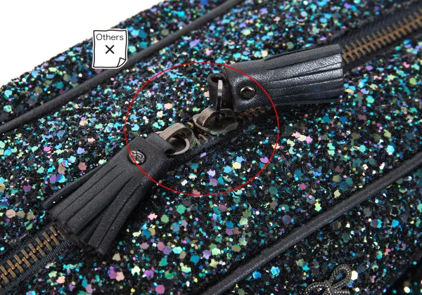 ANYA HINDMARCH Glitter Two Way Handbag K-173828_014