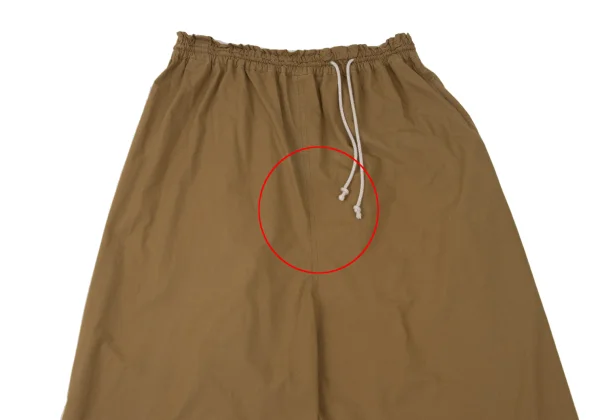 Y's Asymmetrical Layered Wide Dropped Crotch Pants K-173830_002