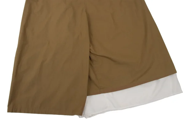 Y's Asymmetrical Layered Wide Dropped Crotch Pants K-173830_008
