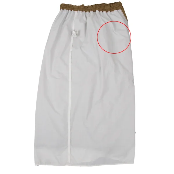 Y's Asymmetrical Layered Wide Dropped Crotch Pants K-173830_011