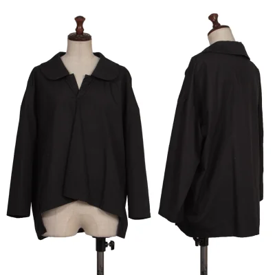 COMME des GARCONS Cotton Skipper Round Collar Blouse