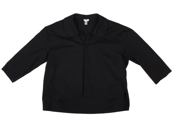 COMME des GARCONS Cotton Skipper Round Collar Blouse K-173832_002
