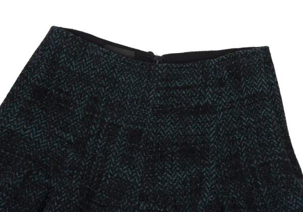 EMPORIO ARMANI Herringbone Tweed Sleeveless Blouse & Skirt K-173836_013