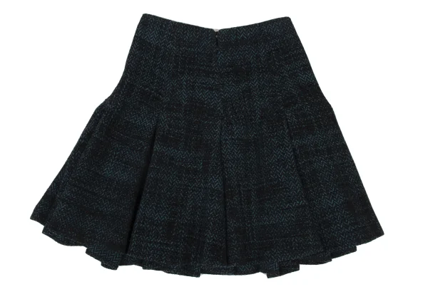 EMPORIO ARMANI Herringbone Tweed Sleeveless Blouse & Skirt K-173836_017