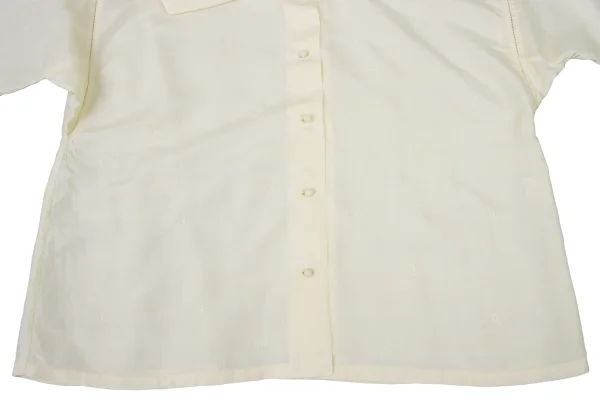 ASHA BY MDS Silk Embroidery Bow Tie Blouse K-173839_012