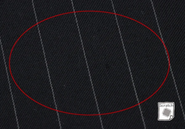 COMME des GARCONS Wool Stripe Dropped Crotch Pants K-173840_009