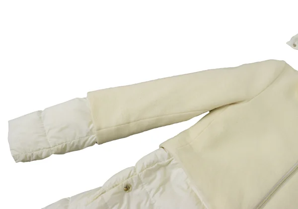 HERNO Wool Switching Hooded Down Coat K-173841_006