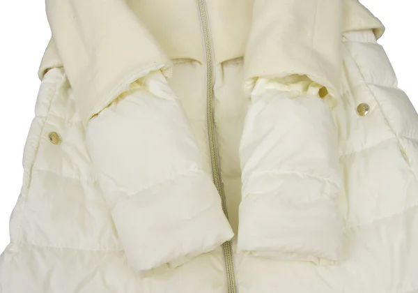 HERNO Wool Switching Hooded Down Coat K-173841_007