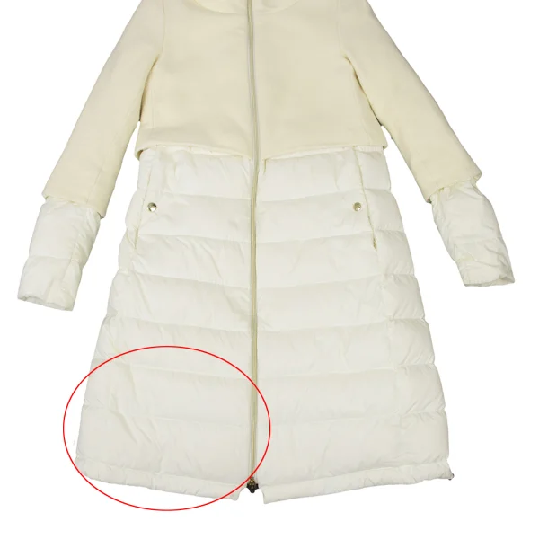 HERNO Wool Switching Hooded Down Coat K-173841_009