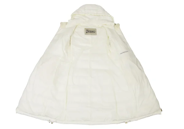 HERNO Wool Switching Hooded Down Coat K-173841_017