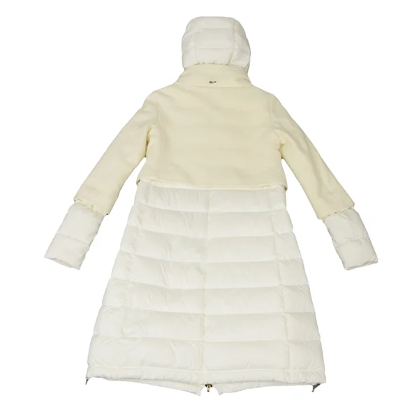 HERNO Wool Switching Hooded Down Coat K-173841_018